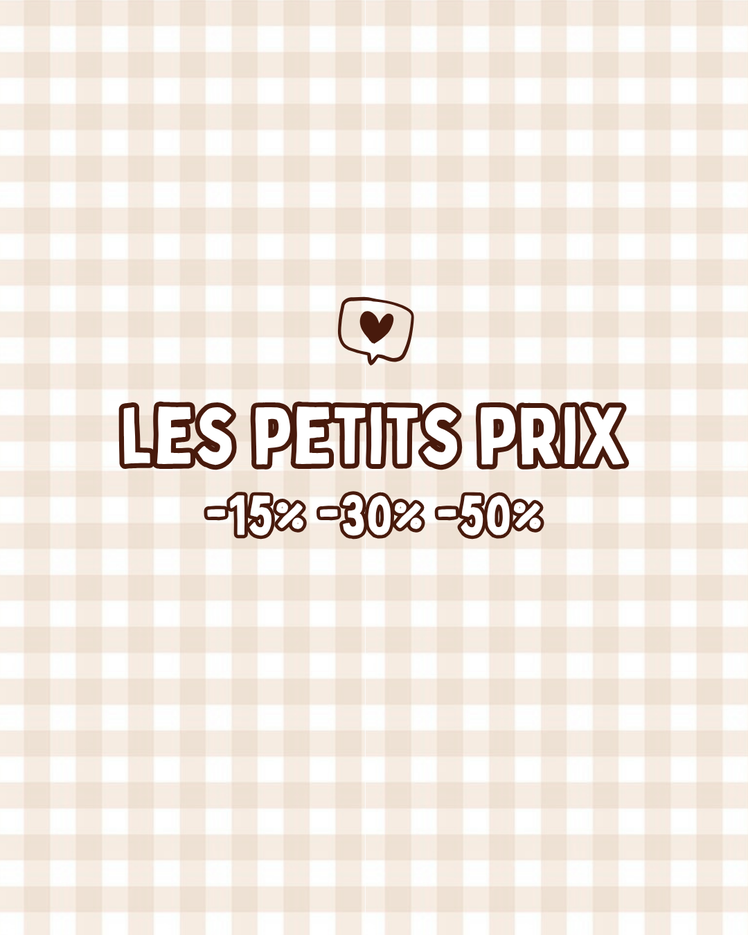Les petits prix promos