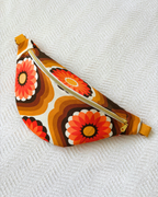 Sac banane vintage fleurs 70s