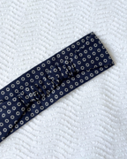 Bandeau flower power marine