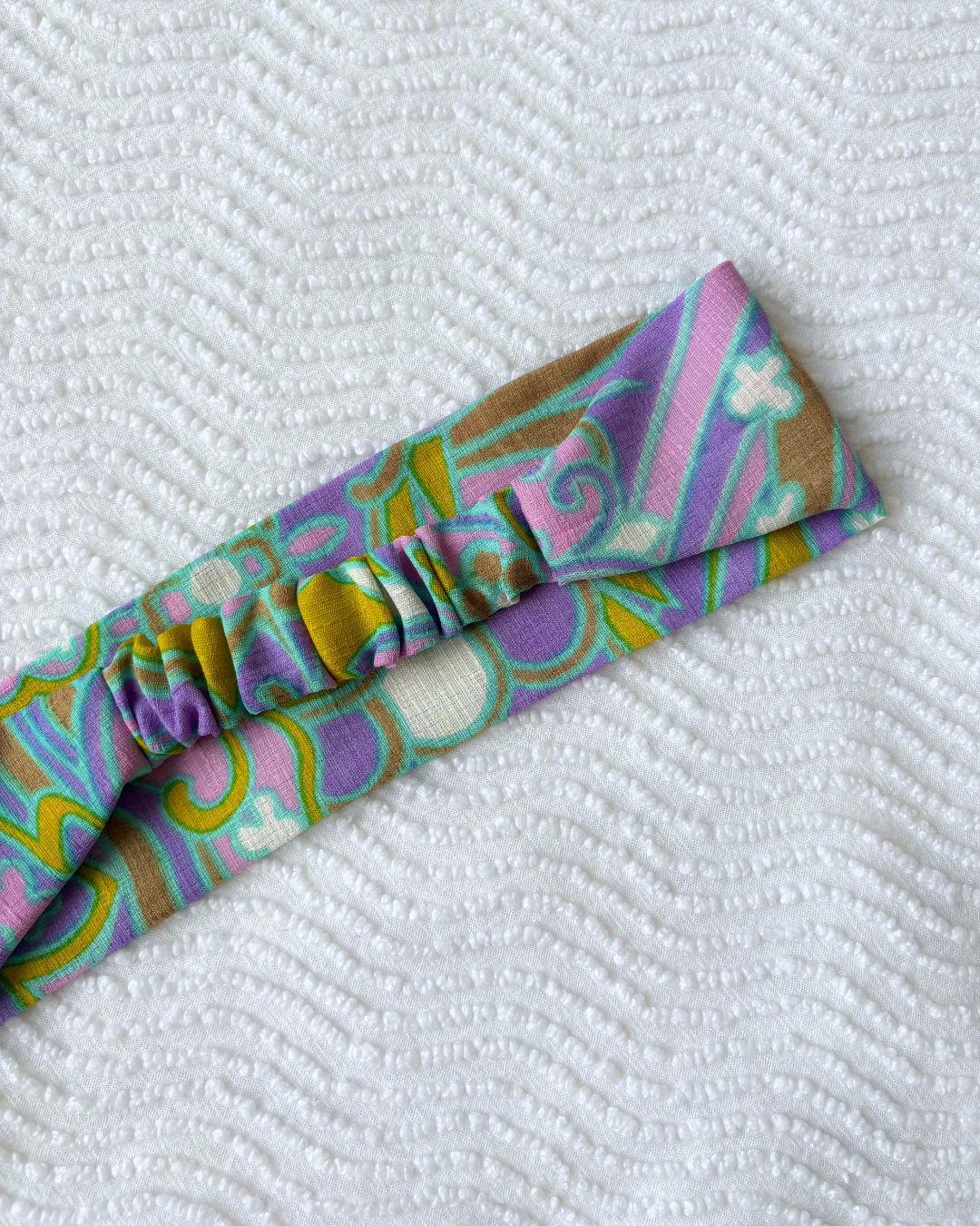 Bandeau flower psychedelic