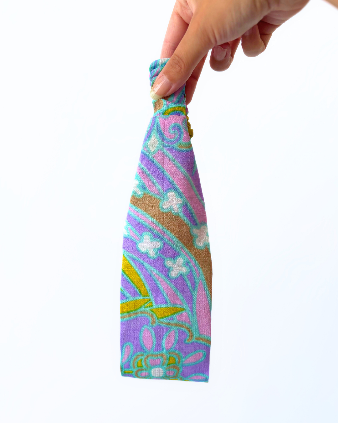 Bandeau flower psychedelic