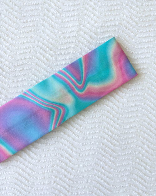 Bandeau motif holographique