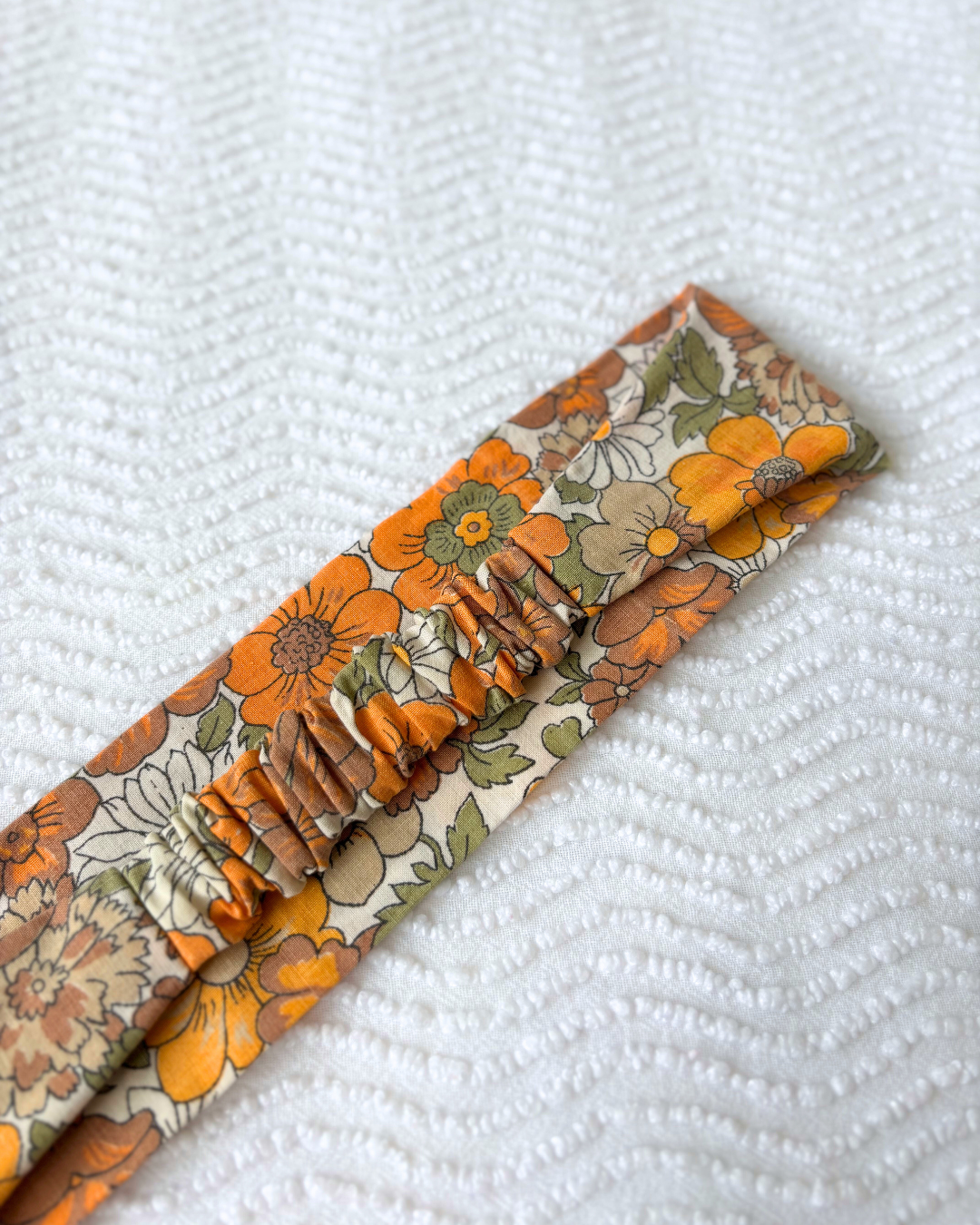 Bandeau printemps orange