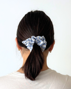 Chouchou rayures bleu