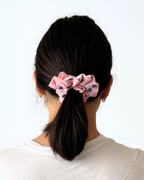 Chouchou rose & pois