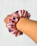 Chouchou rose & pois