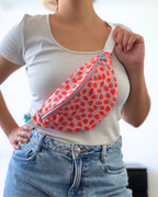 Mini banane fraises rose