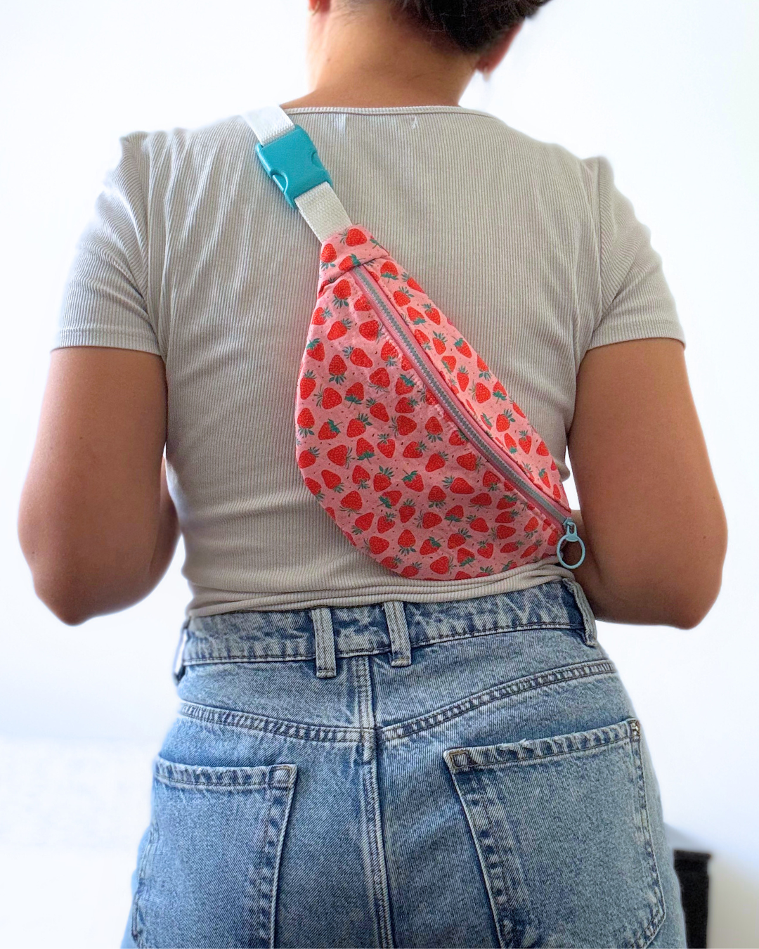 Mini banane fraises rose