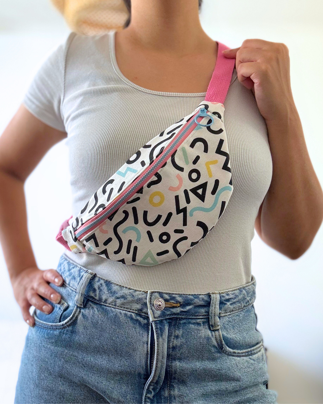 Mini banane motifs 90s