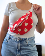 Mini banane pommes vintage rouge