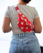 Mini banane pommes vintage rouge