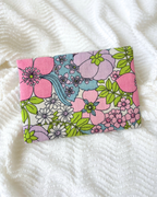 Pochette livre 70's rose & bleu