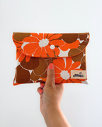 Pochette livre 70's orange