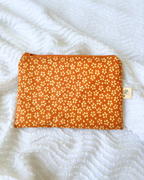Pochettes zip myosotis orange