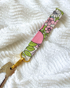 Porte-clés 70's rose