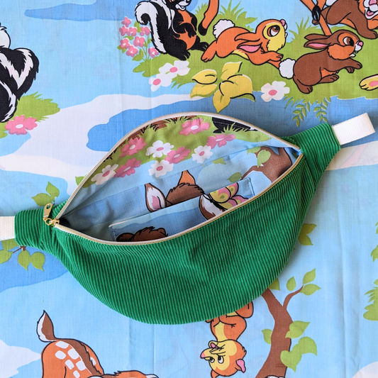 Sac banane velours 90's - Bambi
