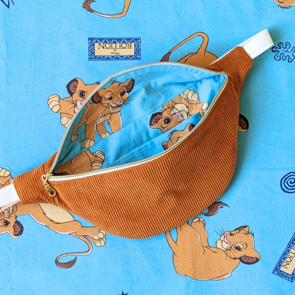 Sac banane velours 90's - Simba