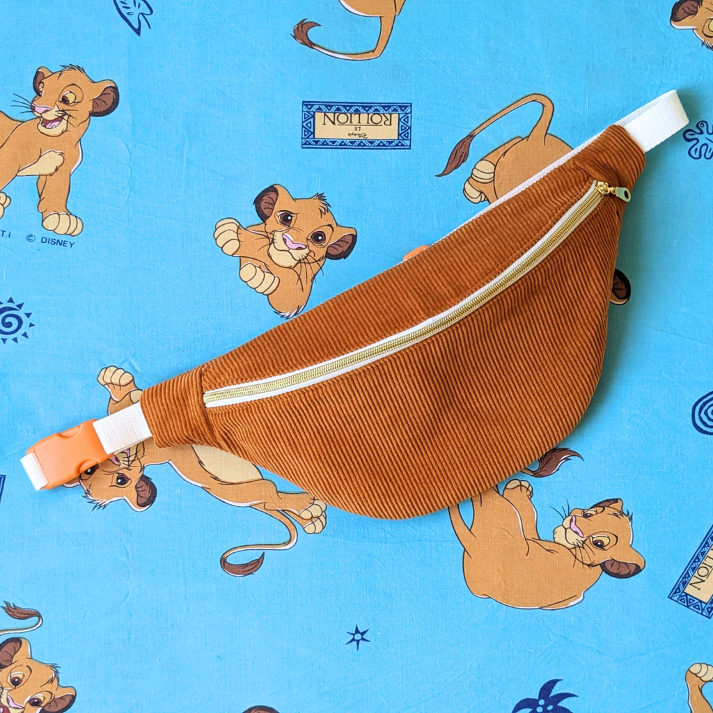 Sac banane velours 90's - Simba