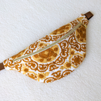 Sac banane matelassée motif indien