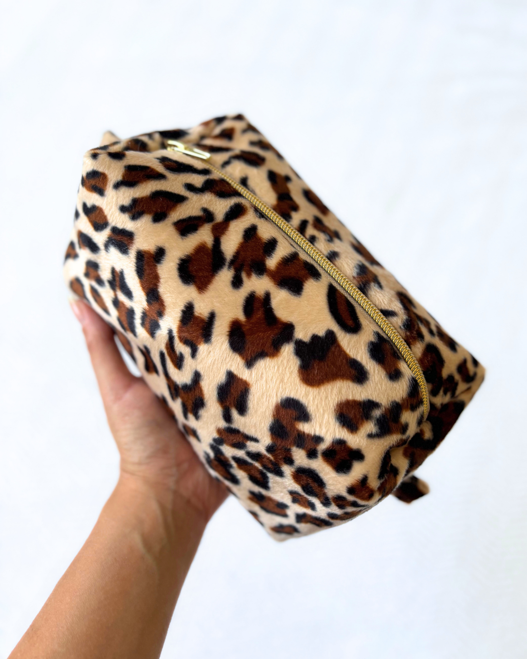 Trousse léopard doudou