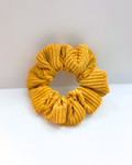 Chouchou en velours Jaune