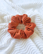 Chouchou en velours Orange