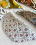 Sac banane vintage fleurs d'automne rose