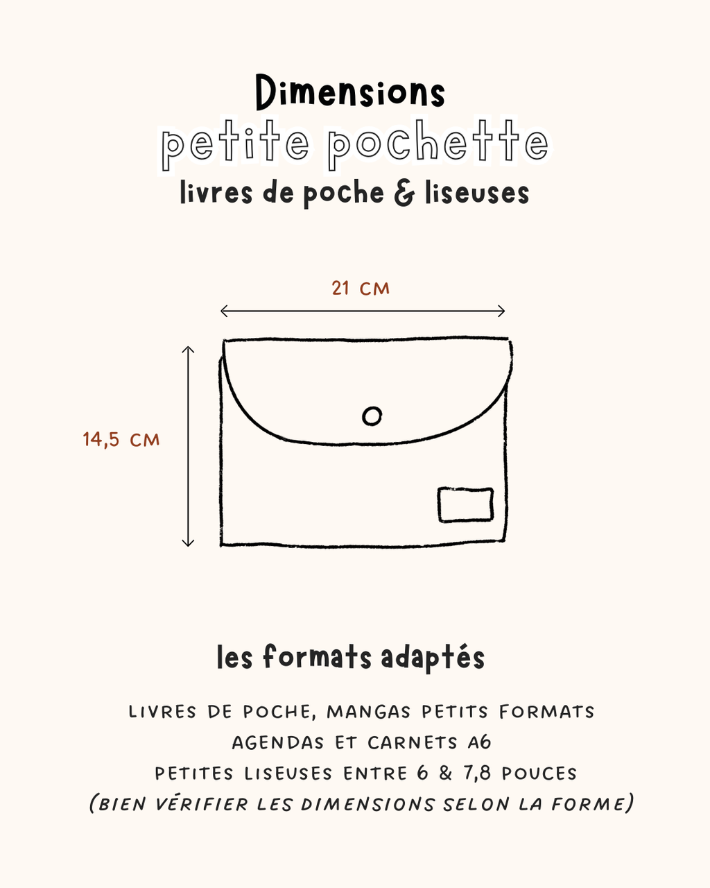 Petite pochette livre 70's rose & bleu